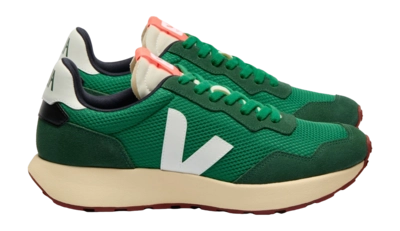 Baskets Veja Homme Paulistana Alveomesh Emeraude White