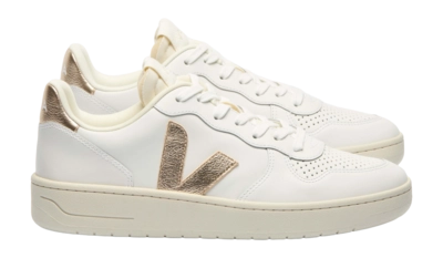 Veja Women V-10 Leather Extra-White Platine