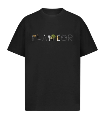T-Shirt Flâneur Men Objects Black
