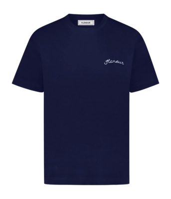 T-shirt Flâneur Homme Signature Navy