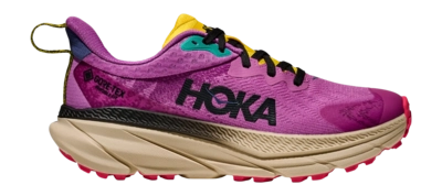 Trailrunning schoen HOKA Women Challenger 7 GTX Superbloom Oatmeal