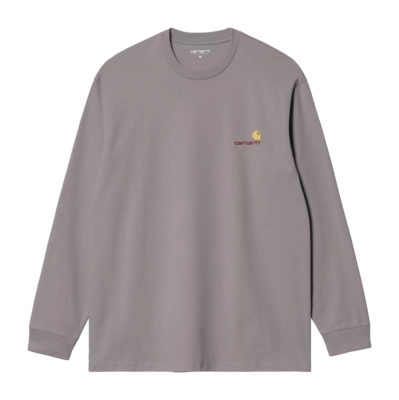 T-Shirt Carhartt WIP L/S American Script Unisex Yosemite