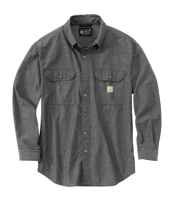 Overhemd Carhartt Men Loose Chambray L/S Shirt Black Chambray