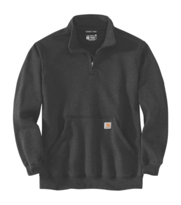 Trui Carhartt Men Quarter-Zip Sweatshirt Carbon Heather