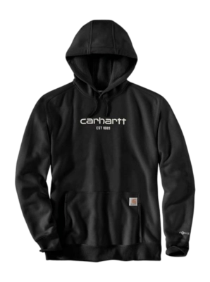 Hoodie Carhartt Men Lightweight Logo Graphic Black