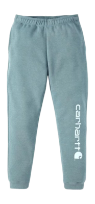 Joggingbroek Carhartt Men Midweight Tapered Graphic Sea Pine Heather