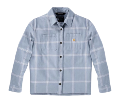 Vest Carhartt Women Midweight Flannel Shirt Neptune