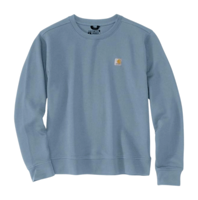 Trui Carhartt Women French Terry Crewneck Thundercloud