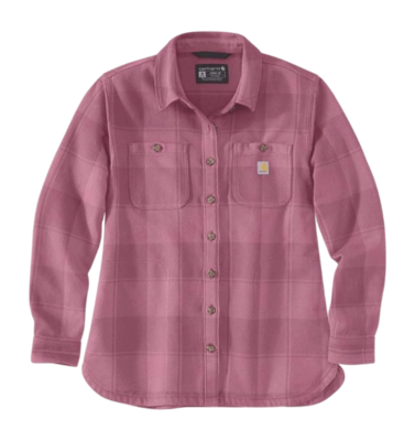 Blouse Carhartt Women Loose Fit Twill Shirt Woodrose