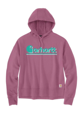 Hoodie Carhartt Women Fiber Series Graphic Sweatshirt Woodrose