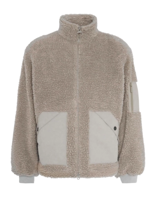 Jacke Barbour Weardale Fleece Herren Concrete