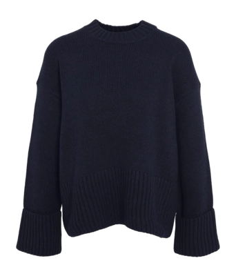 Pull Barbour Femme Cassandra Knitted Jumper Navy
