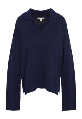 Pullover Barbour Fearne Knitted Jumper Damen Navy