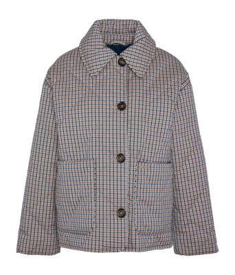 Veste Barbour Femme Cassidie Quilt Sky Micro Check