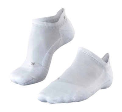 Golfsocken Falke GO2 Invisible Herren White