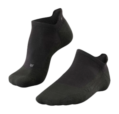 Golfsocken Falke GO2 Invisible Herren Black