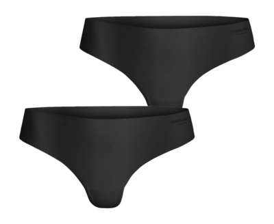 Sous-Vêtement Bjorn Borg Women Performance Thong Black (2-pack)