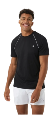 Tennis Shirt Björn Borg Men Ace Racquet Black Beauty