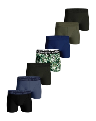 Boxershort Björn Borg Men Cotton Stretch Multipack 3 25(7-pack)