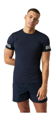 T-Shirt Björn Borg Men Performance Tee Night Sky