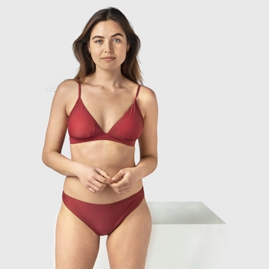 Bikini Brunotti Alison GRID Auburn Red Damen