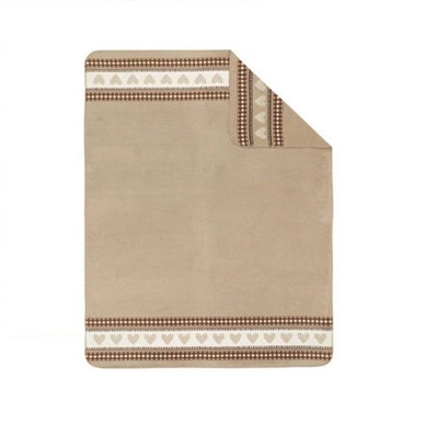 Jacquard Plaid Ibena Sorrento Camel