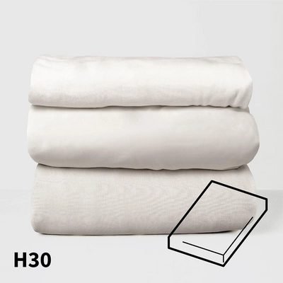 Drap-housse Dommelin Mokka (Coton)