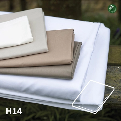 Topper Hoeslaken Dommelin 10-14 cm Platinum (Organic Percal)