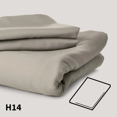 Topper Spannbettlaken Dommelin 10-14 cm Zink (Satin 600TC)