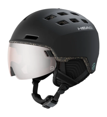 Skihelm HEAD Unisex Radar Rethink Black