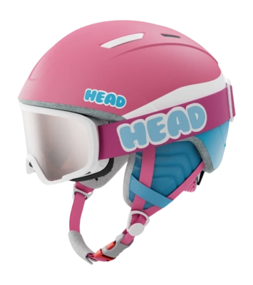 Skihelm & Skibril Set HEAD Kids Maja Set Pink/Blue