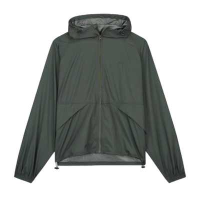 Jacke Olaf Hussein Hooded Windbreaker Herren Asphalt