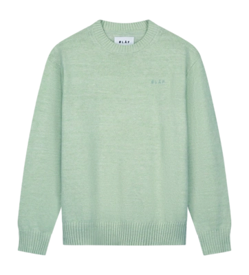 Pull Olaf Hussein Homme Essentiel Knit Pale Green