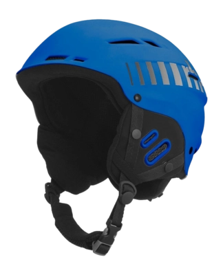 Skihelm RH+ Unisex Rider Matt Sky Diver / Shiny Black Faded To White
