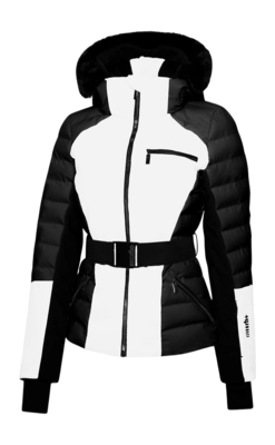 Ski Jacket RH+ Women Vega Evo White/ Black