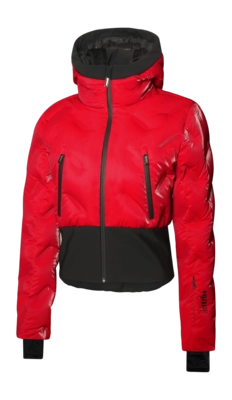 Ski Jas RH+ Women Calipso Crop Red / Black