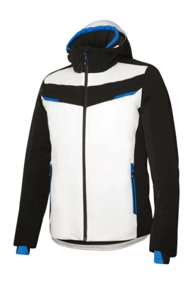 Ski Jacket RH+ Men Olympia Black / White / Skydiver
