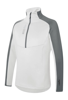 Pull de Ski RH+ Homme Kyril Demi Zip Jersey White/ Rock