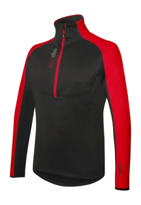 Skipullover RH+ Kyril Half Zip Jersey Herren Black / Red