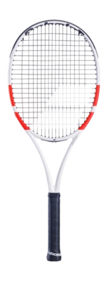 Tennisschläger Babolat Pure Strike 98 16/19 Gen 4 White Red Black (Besaitet)