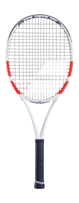 Raquette de Tennis Babolat Pure Strike 100 16/20 Gen 4 White Red Black (Cordé)