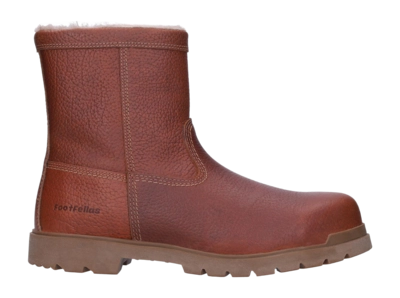 Veiligheidsschoen FootFellas Heren Boot Alvar-Bont Rood Bruin