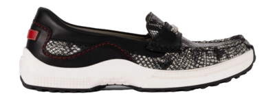 Mocassin ZOO Adventure Dames Mia Zwart