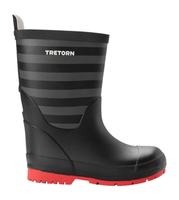 Bottes de Pluie Tretorn Enfants Gränna Black/Grey