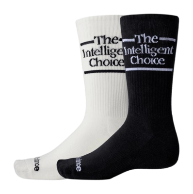 Socks New Balance Unisex Intelligent Choice Crew Assorted 1 (2 Pack)