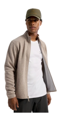 4---F24-X000008884-Covert-Cardigan-Rune-Heather-Front-View-_no-bg