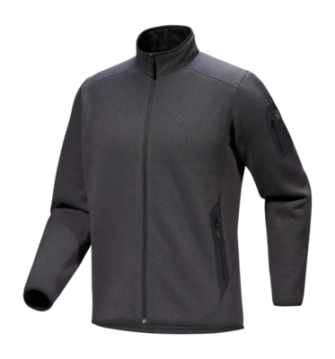 Vest Arc'teryx Men Covert Cardigan Black Heather II 2025