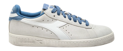 Diadora Unisex Game L Low Suede Waxed Star Weiß Infinity