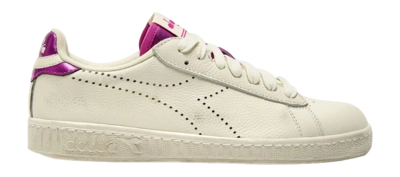 Diadora Women Game L High Punched White