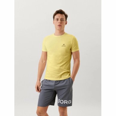 T-Shirt Björn Borg Tee Borg Sport Yellow Pear Herren